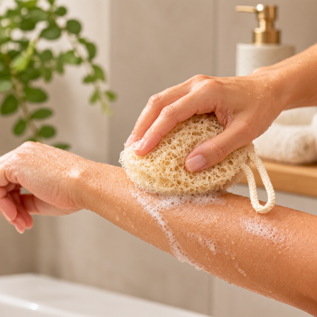 Esponja Alga Marina para Baño