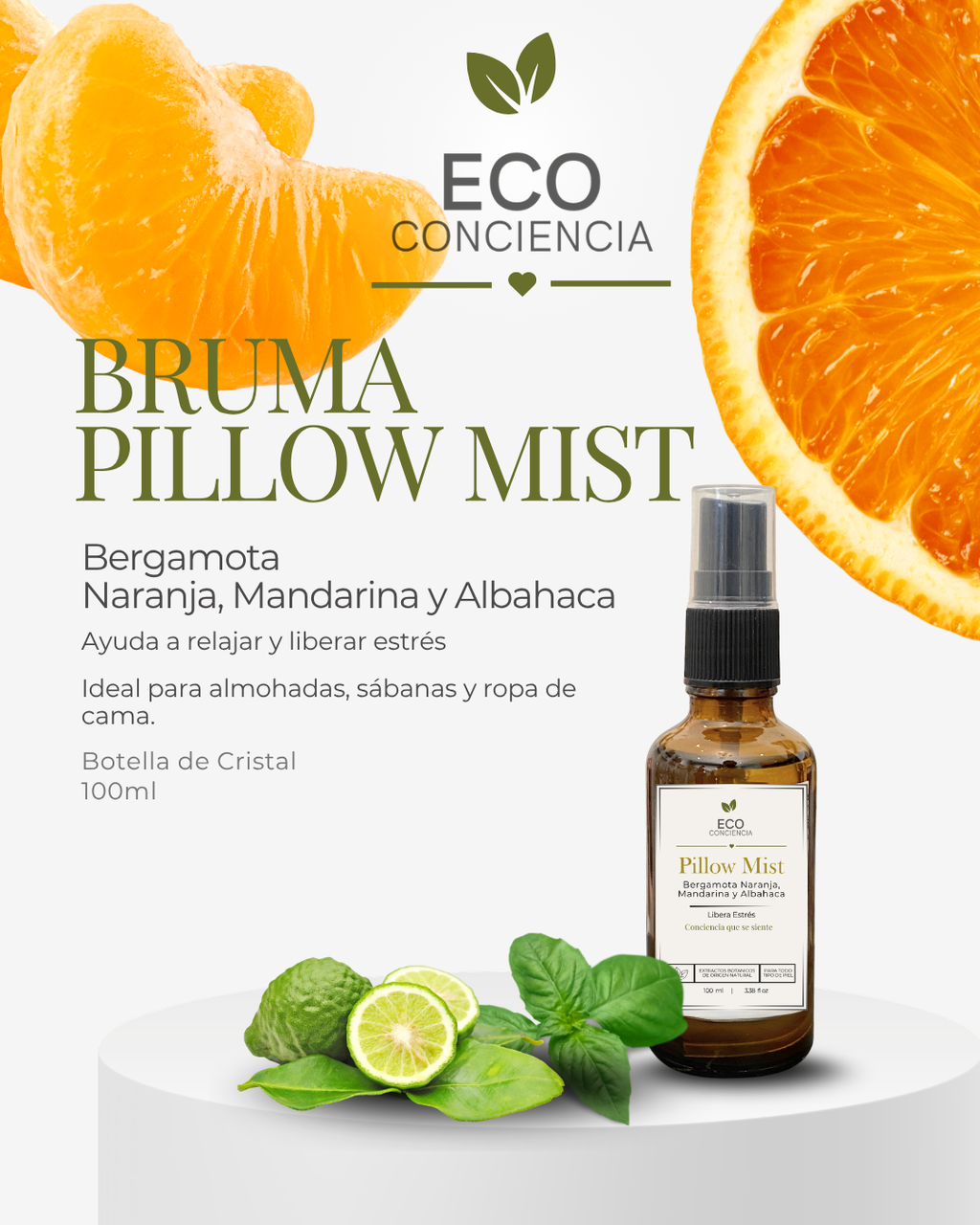 Bruma Almohada Libera Estrés • Pillow Mist