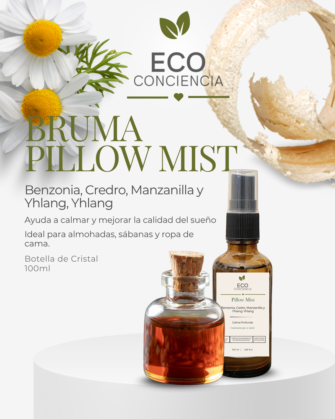 Bruma Para Almohada (Pillow Mist) - Calma Profunda 100 ml
