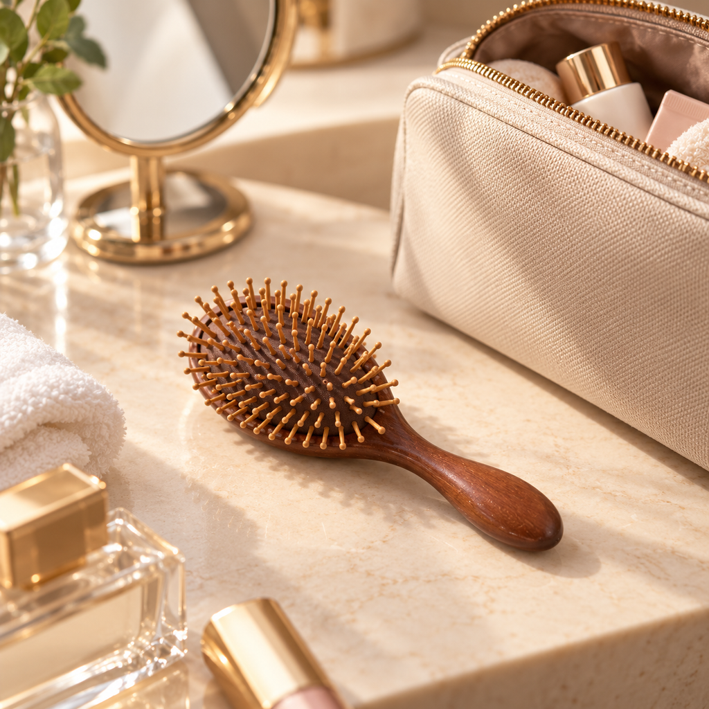 Cepillo Compacto para Cabello