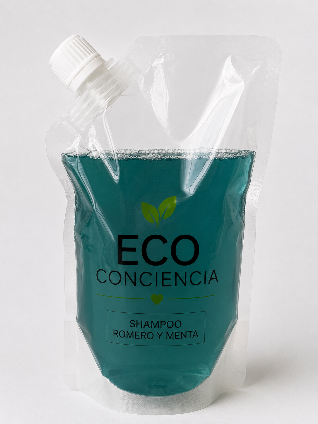 Shampoo Romero y Menta Eco Pack 500 ml