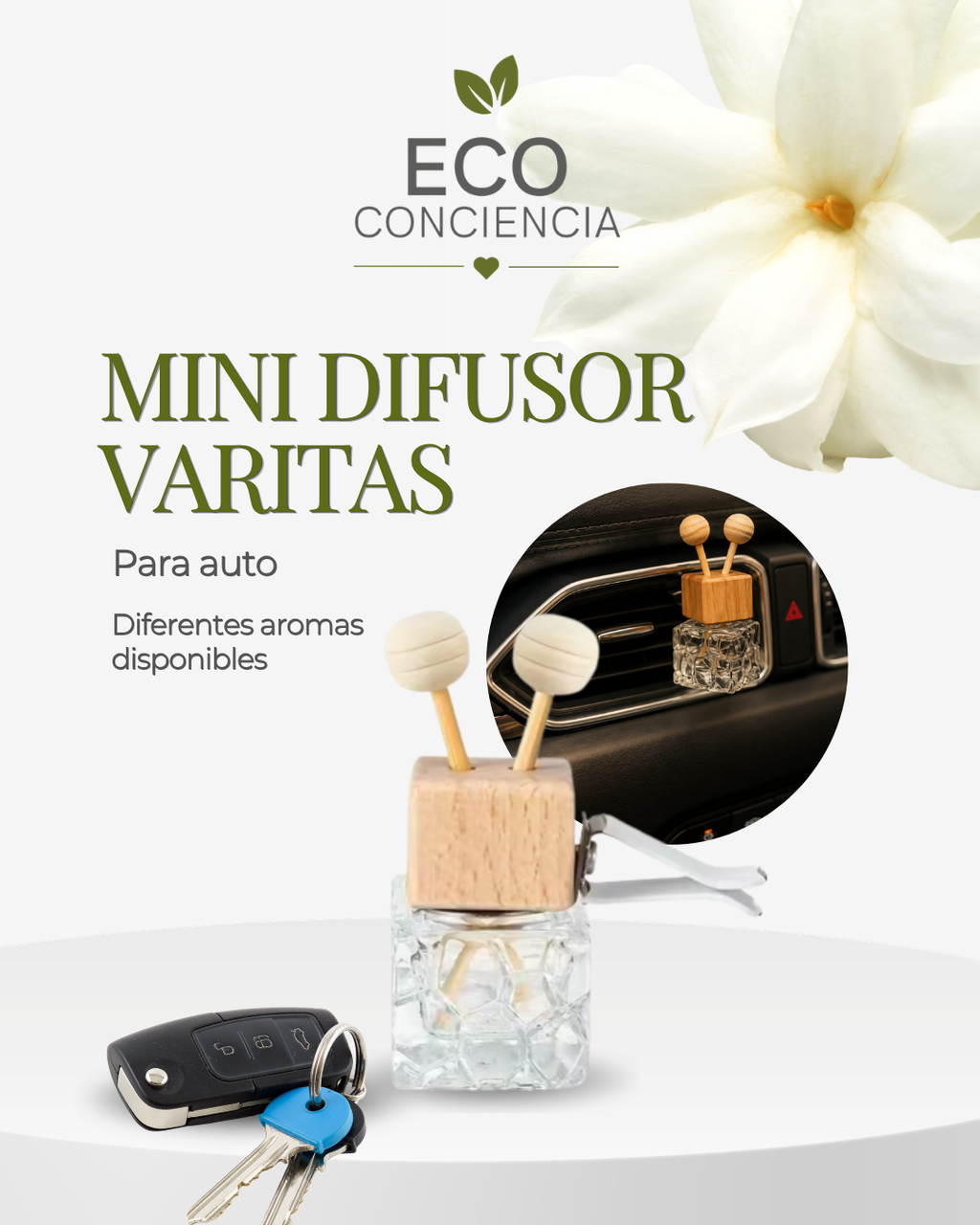 Mini Difusor Aromático para  Auto