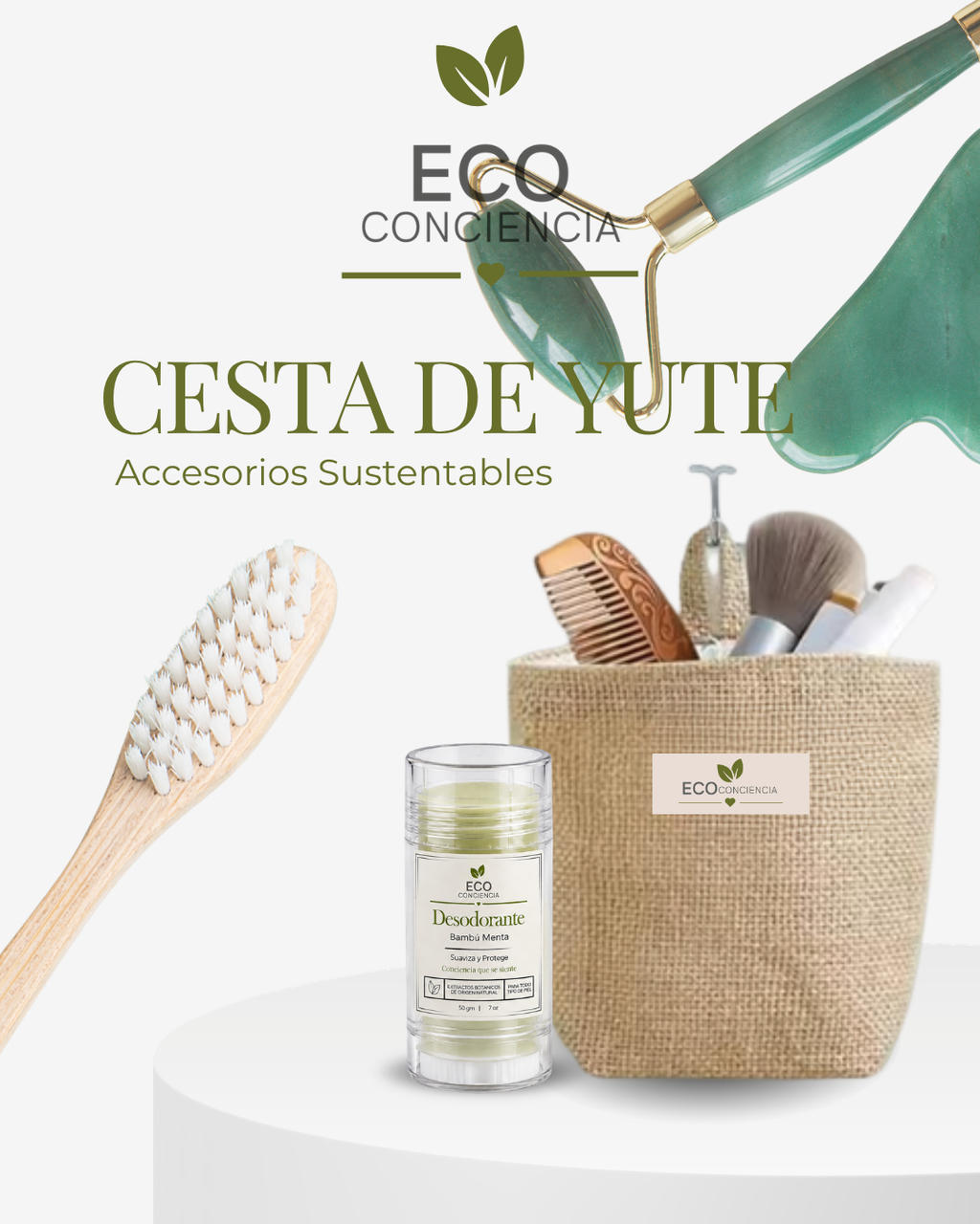 Mini Cesta de Yute