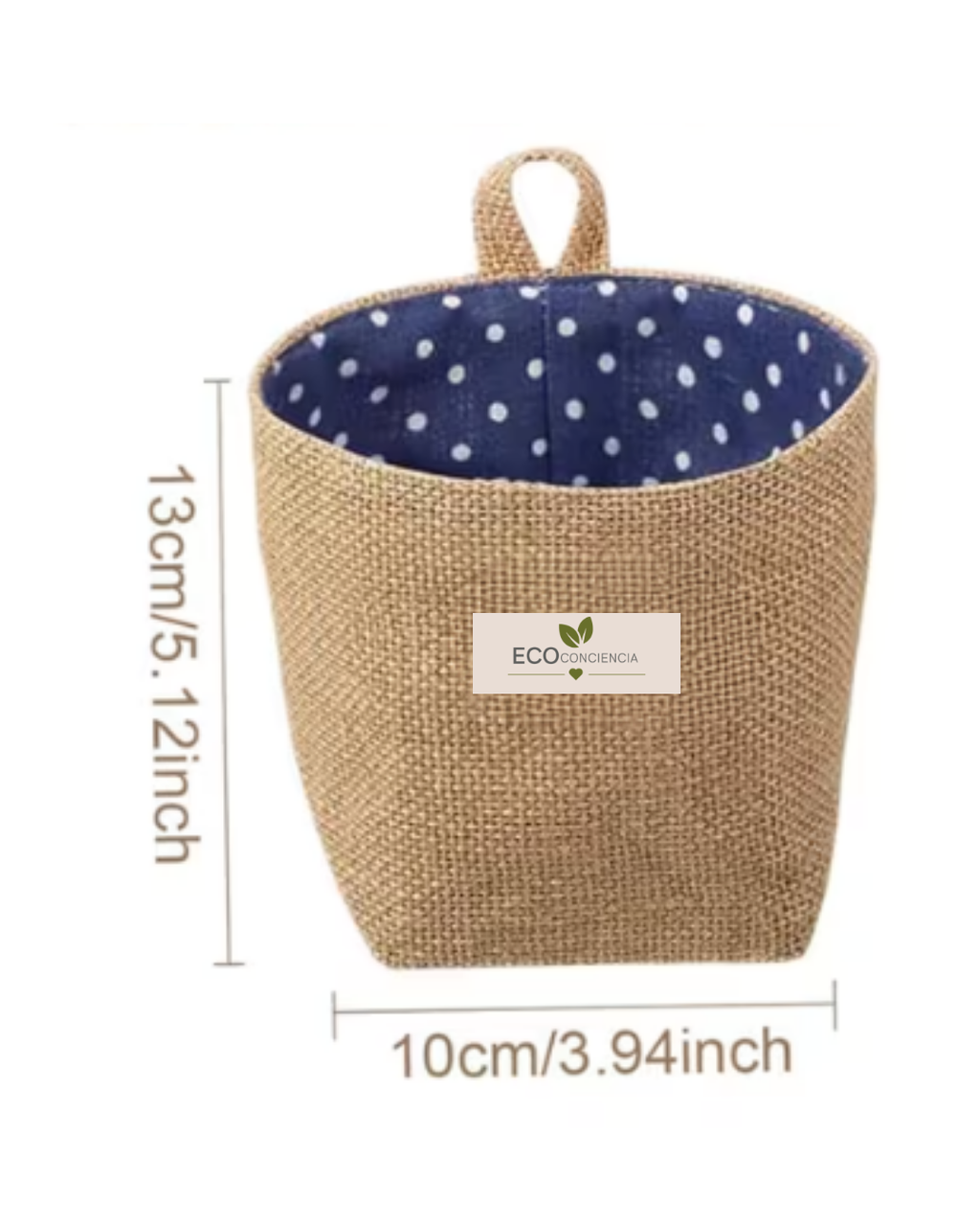 Mini Cesta de Yute