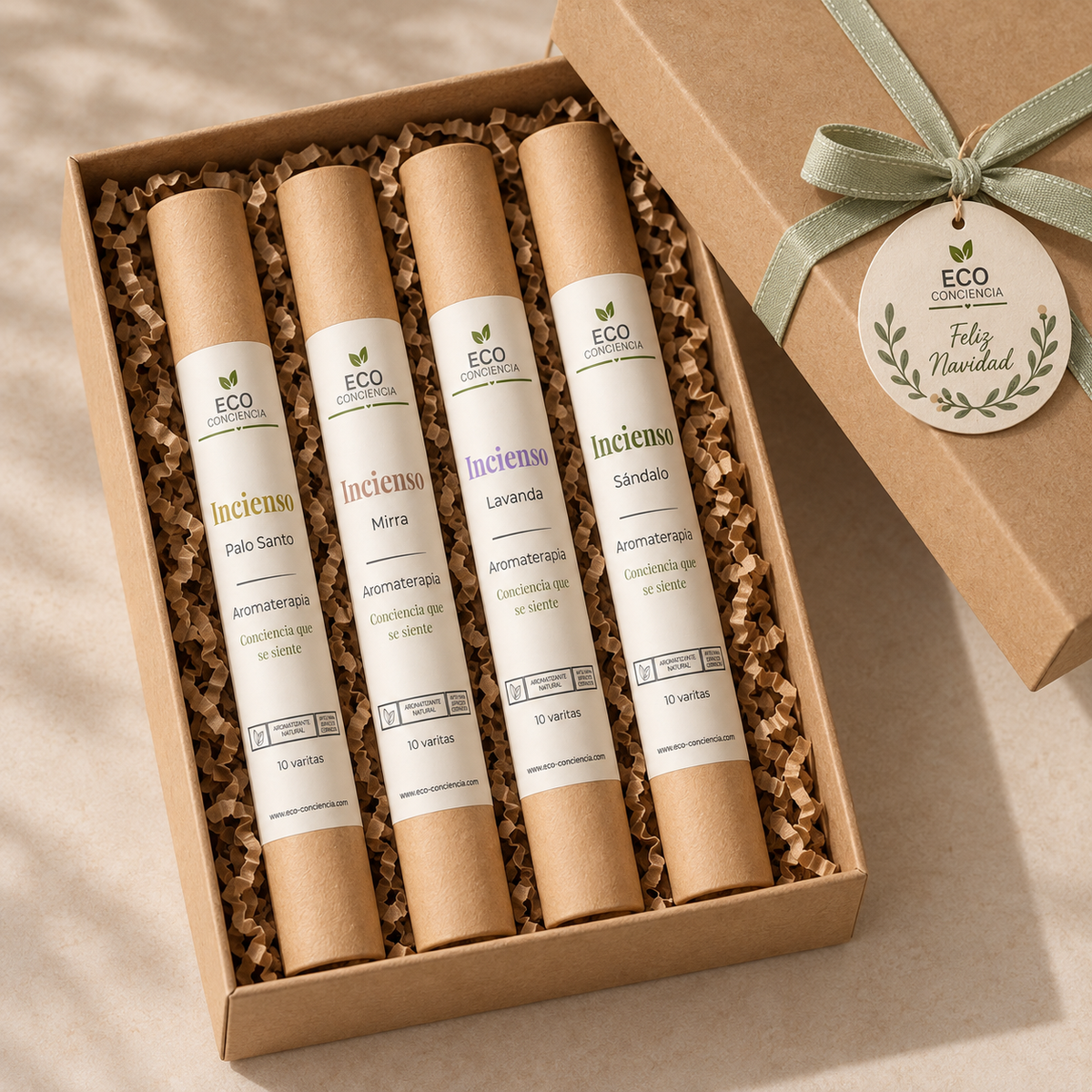 Regalo 4 inciensos Eco Conciencia