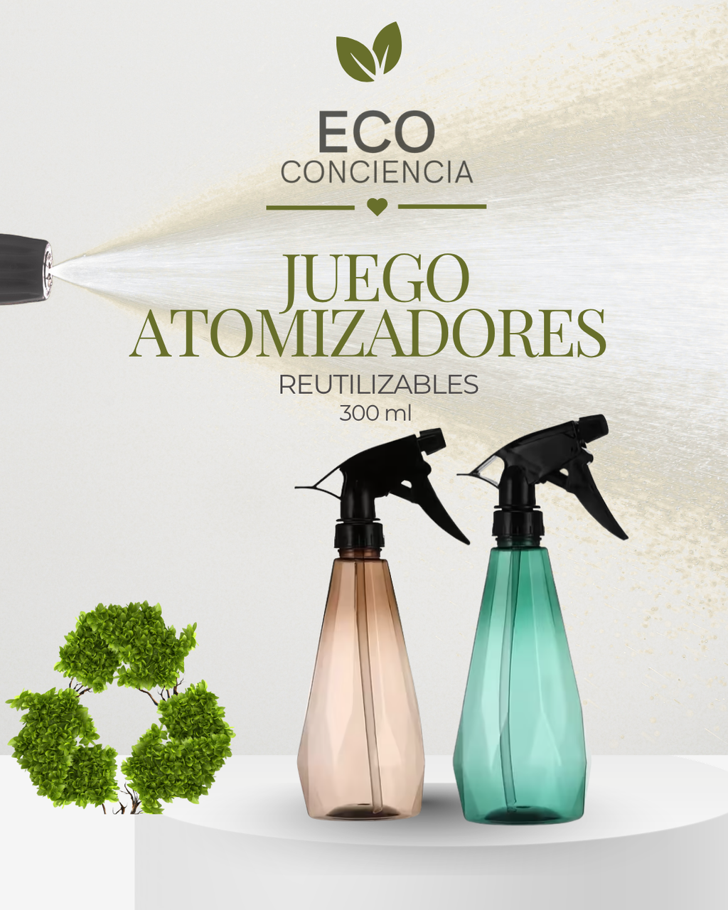 Botellas Atomizador