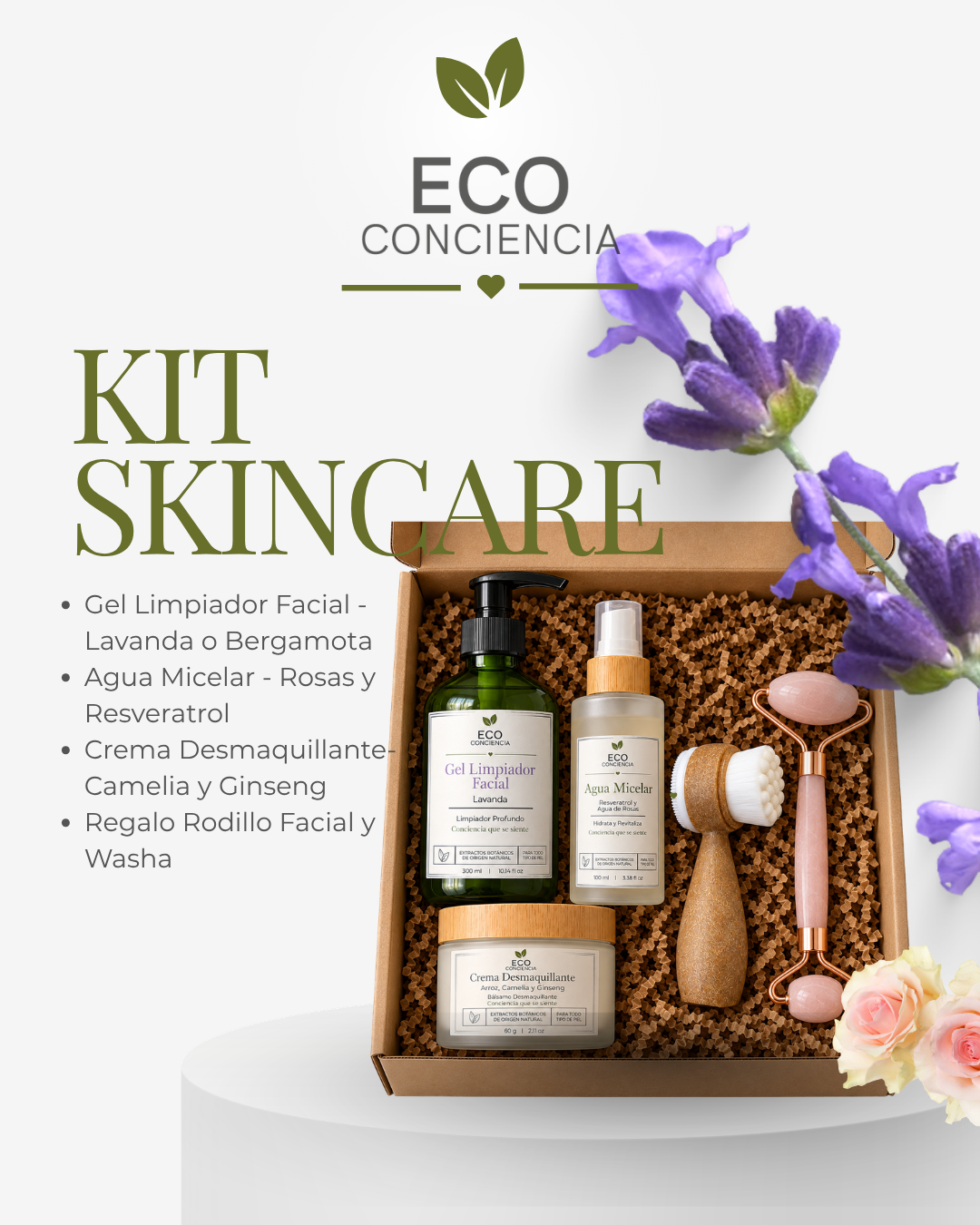 Kit Limpieza Facial EcoConciencia | Rutina Completa
