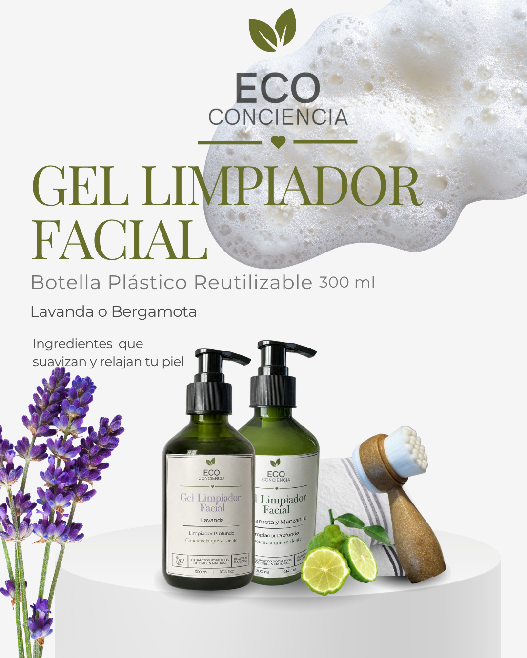 Gel Limpiador Facial  Hidratante