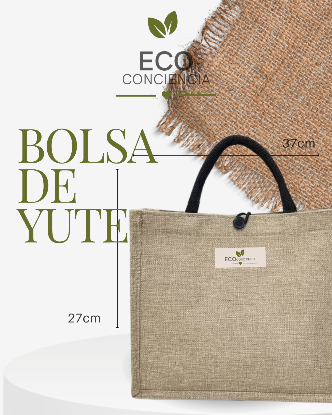Bolsa Tote Yute